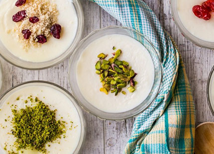 مهلبية بالقشطة