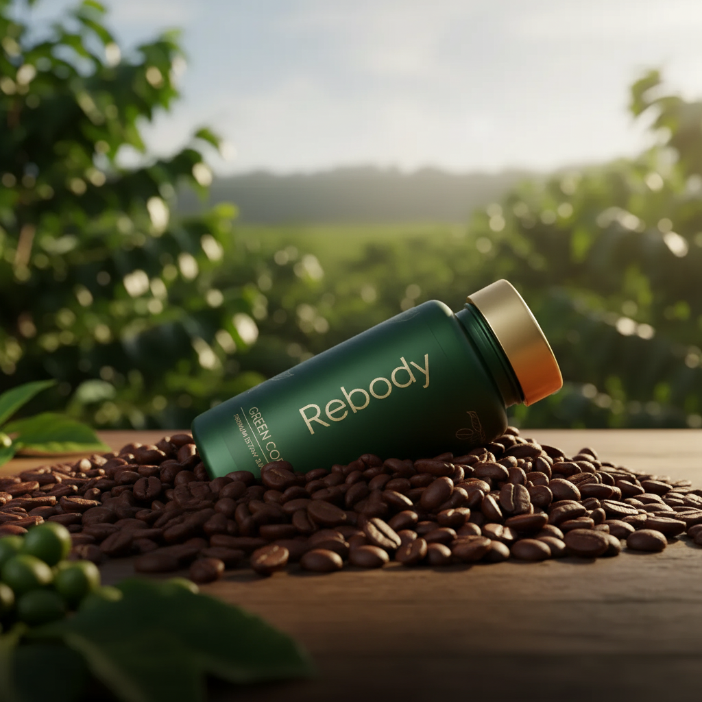 نقاء القهوة، بشكلها الأخضر الطبيعي