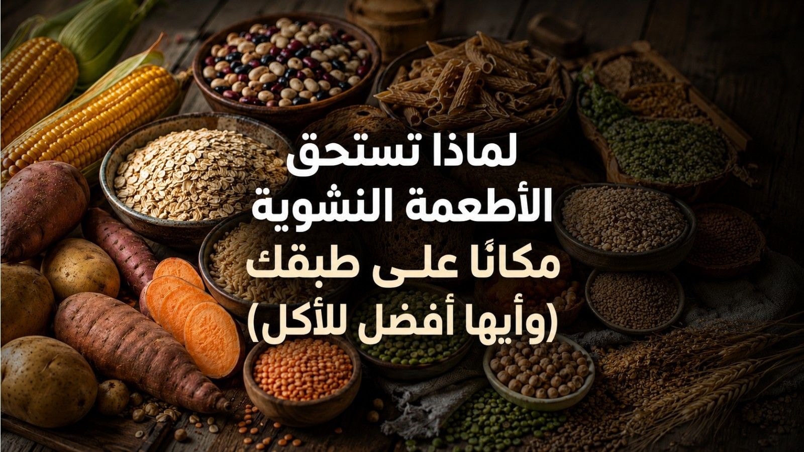 لماذا تستحق الأطعمة النشوية مكانًا على طبقك؟